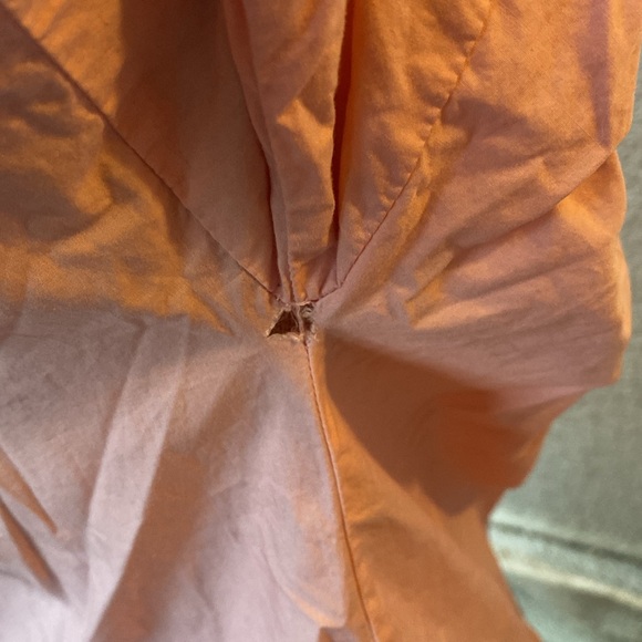 Madewell beautiful 100% cotton pink drop waist tunic dress from Bloomingdale’s - Picture 8 of 12